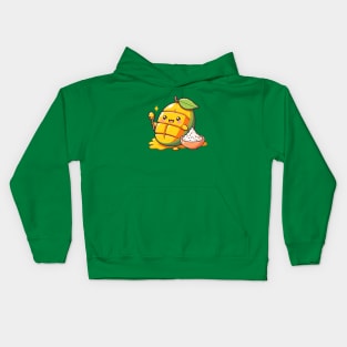 Cute Mango Sticky Rice Kids Hoodie